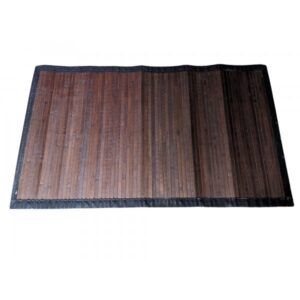 Alfombra bambou solo natural oscuro