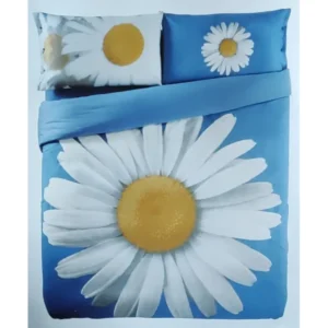 Funda nórdica zucchi margarita azul