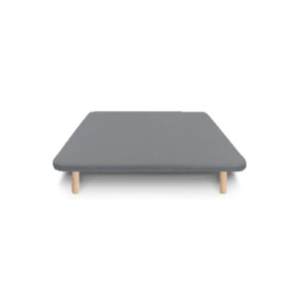 Base tapizada gris