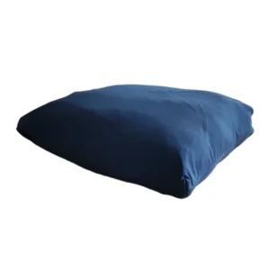 Cojín Algodón funda azul marino